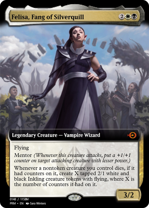 Felisa, Fang of Silverquill (PRM-90268) - mythic - Foil