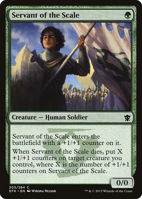 Servant of the Scale (DTK-203) - common
