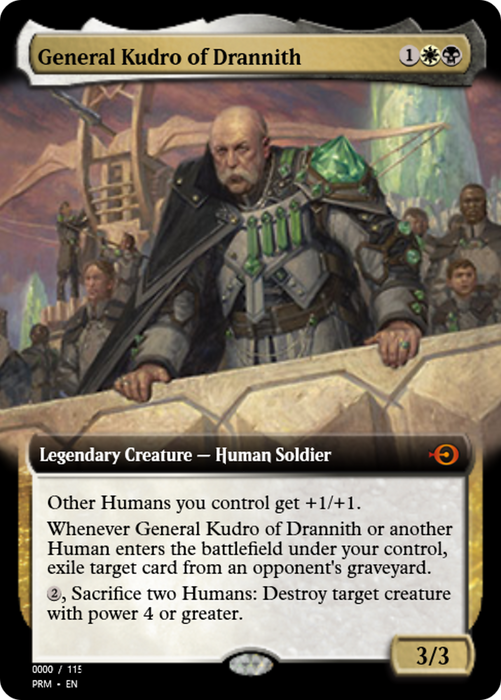 General Kudro of Drannith (PRM-80805) - mythic