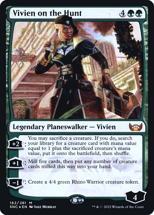 Vivien on the Hunt (PRE-162S) - mythic - Foil