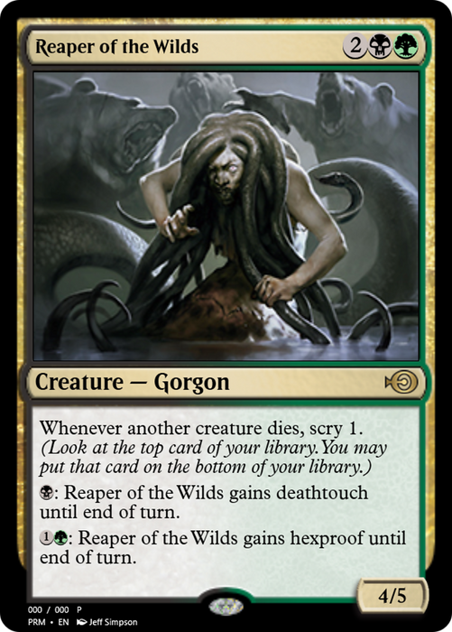 Reaper of the Wilds (PRM-55737) - rare - Foil
