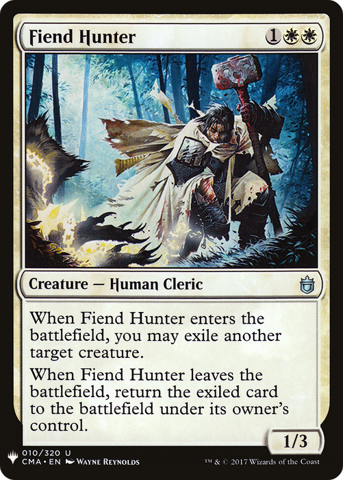 Fiend Hunter (LIST-CMA-10) - uncommon