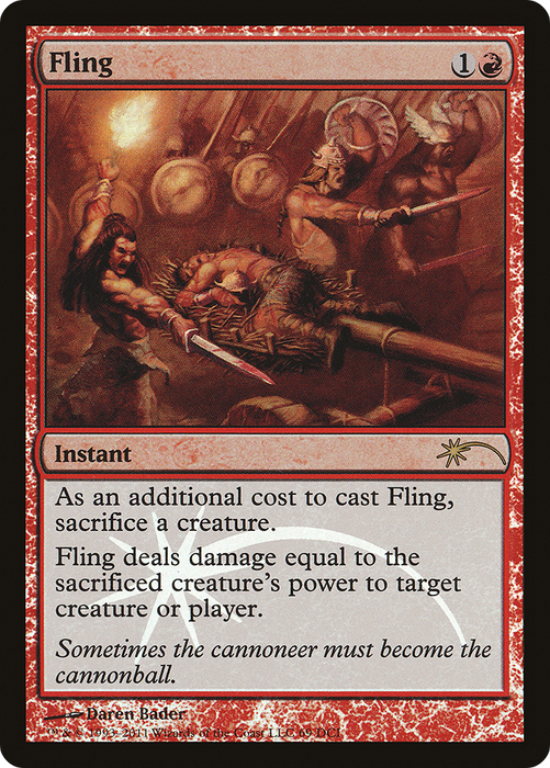 Fling (WPN-069) - rare - Foil