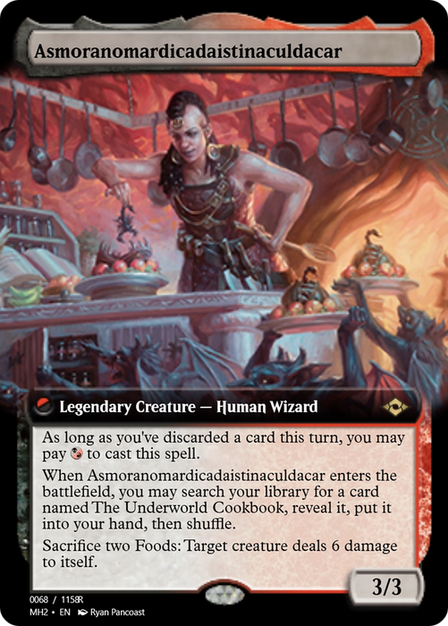 Asmoranomardicadaistinaculdacar (PRM-91337) - rare - Foil