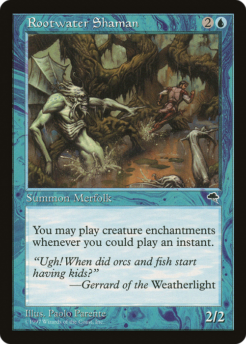 Rootwater Shaman (TMP-084) - rare