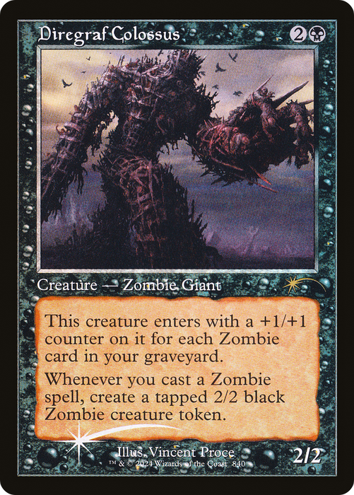 Diregraf Colossus (SLD-840) - rare - Foil