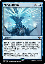 Mind's Desire (VMA-080) - rare - Foil