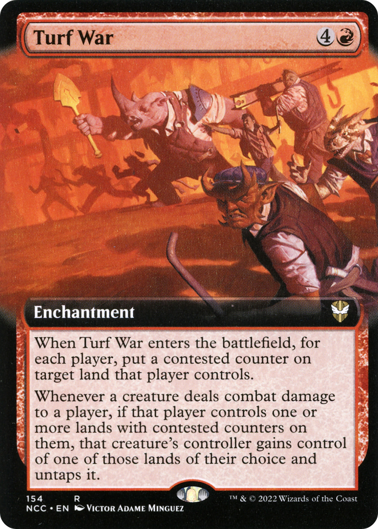 Turf War (NCC-154) - rare: (Extended Art)