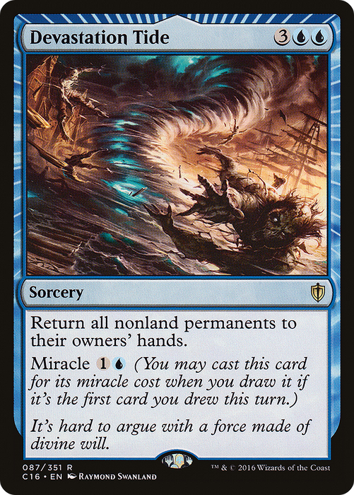 Devastation Tide (C16-087) - rare: (miracle)