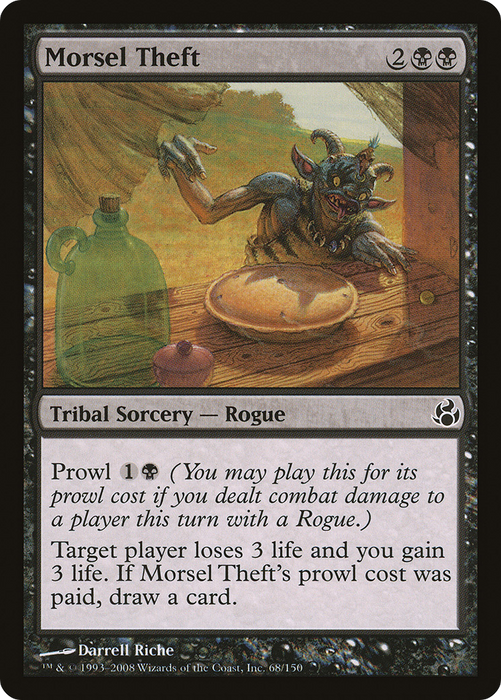 Morsel Theft (MOR-068) - common - Foil