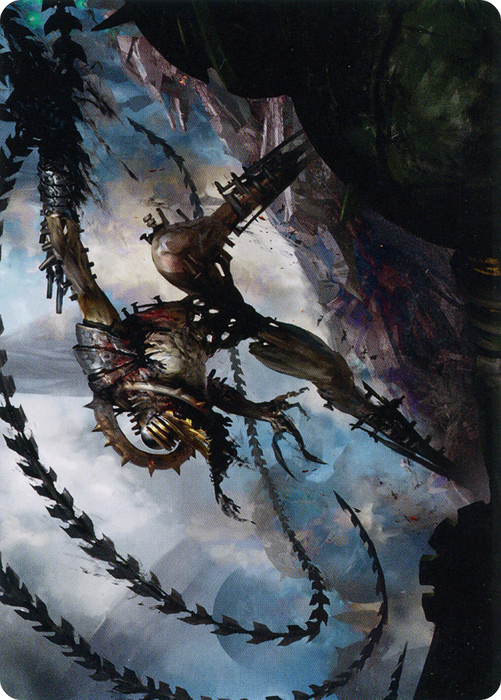 Razorlash Transmogrant // Razorlash Transmogrant (ABRO-017) - common (Borderless) - Foil