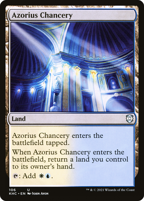 Azorius Chancery (KHC-106) - uncommon