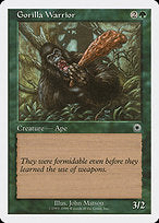 Gorilla Warrior (BRB-030) - common