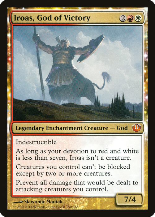 Iroas, God of Victory (JOU-150) - mythic: (enchantment)