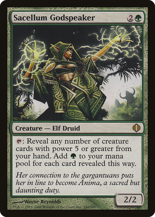 Sacellum Godspeaker (ALA-146) - rare - Foil