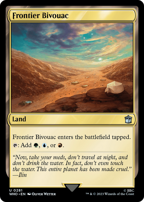 Frontier Bivouac (WHO-281) - uncommon - Foil