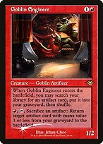 Goblin Engineer (MH1-016) - rare - Etched Foil