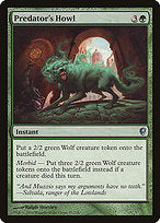 Predator's Howl (CNS-037) - uncommon
