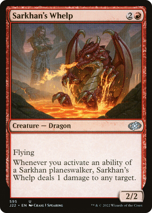 Sarkhan's Whelp (J22-595) - uncommon
