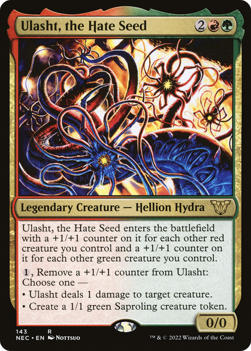 Ulasht, the Hate Seed (NEC-143) - rare