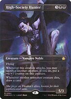 High-Society Hunter (FDN-384) - rare (Borderless) - Foil