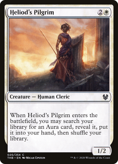 Heliod's Pilgrim (THB-020) - common
