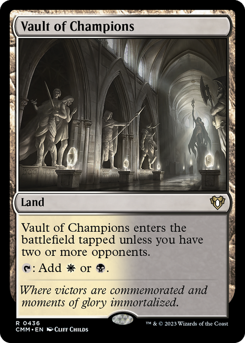 Vault of Champions (CMM-436) - rare