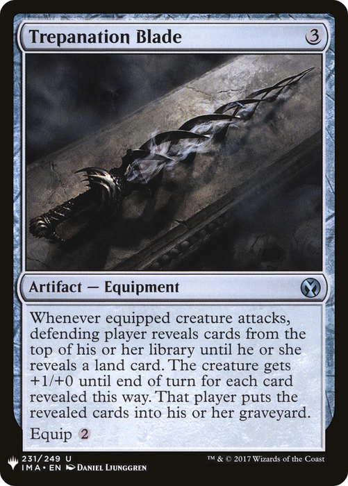 Trepanation Blade (LIST-IMA-231) - uncommon