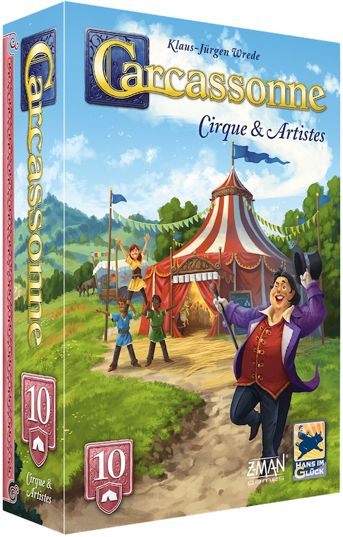Carcassonne: Cirque & Artistes (français)