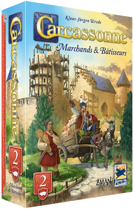 Carcassonne: Marchands et Bâtisseurs (français)