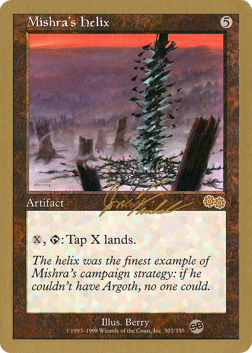 Mishra's Helix (WCD-JF302SB) - rare