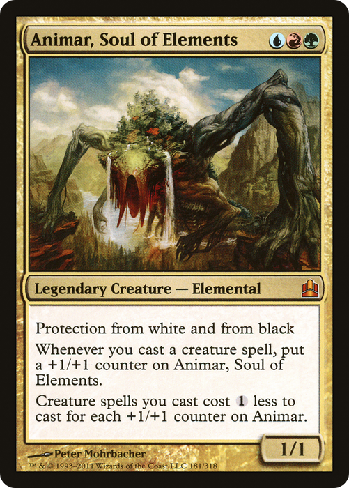 Animar, Soul of Elements (CMD-181) - mythic