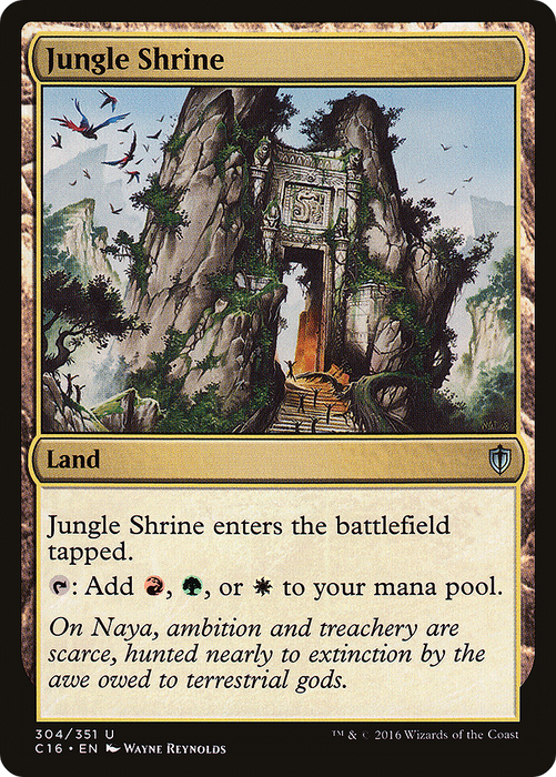 Jungle Shrine (C16-304) - uncommon