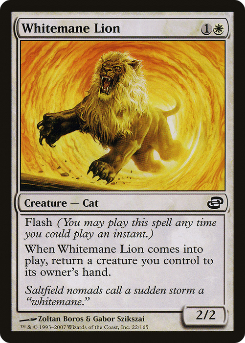 Whitemane Lion (PLC-022) - common
