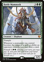 Battle Mammoth (KHM-160) - mythic - Foil
