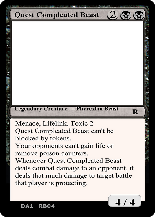 Quest Compleated Beast (UNK-RB04D) - rare