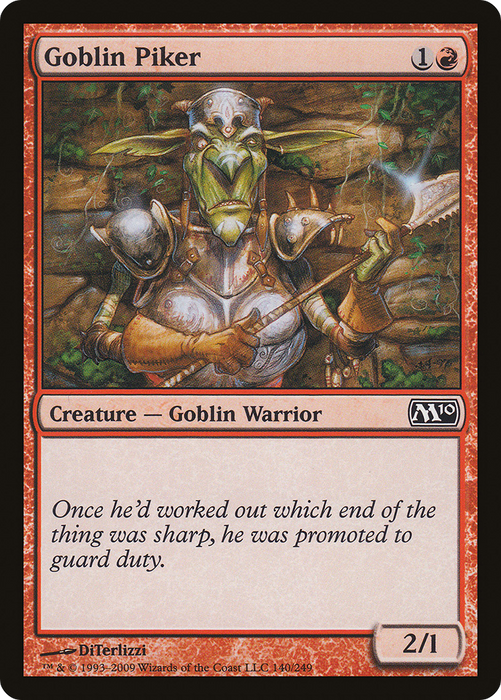 Goblin Piker (M10-140) - common