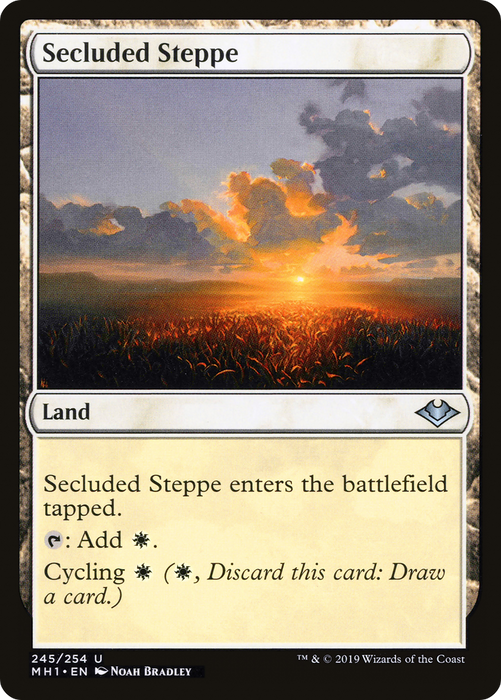 Secluded Steppe (MH1-245) - uncommon - Foil