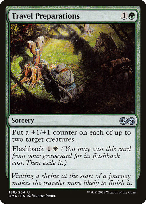 Travel Preparations (UMA-188) - uncommon - Foil