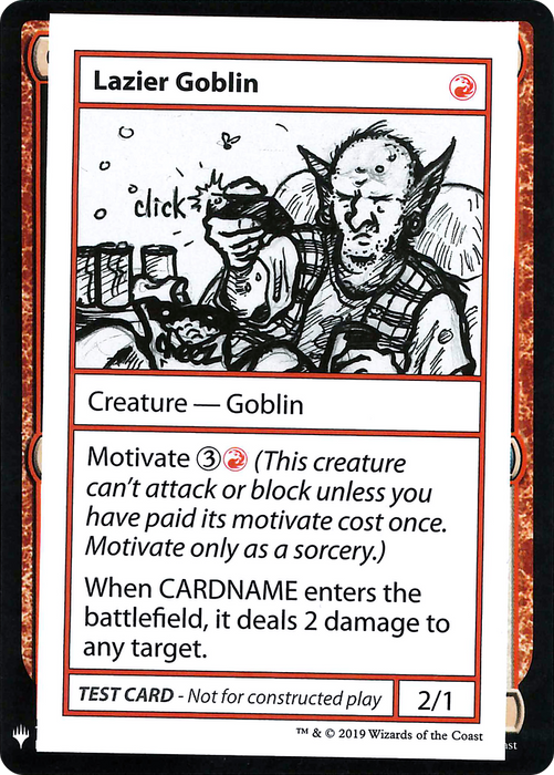 Lazier Goblin (CMB1-056) - rare