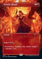 Pyretic Ritual (SLD-1064) - rare (Borderless) - Foil