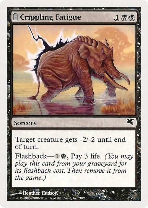 Crippling Fatigue (PHUK-030) - common: (tombstone)