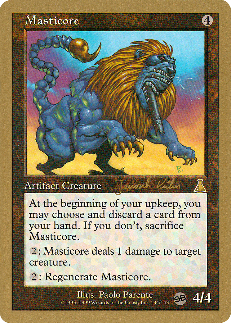 Masticore (WCD-JK134SB) - rare