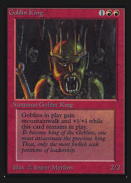 Goblin King (IED-155) - rare