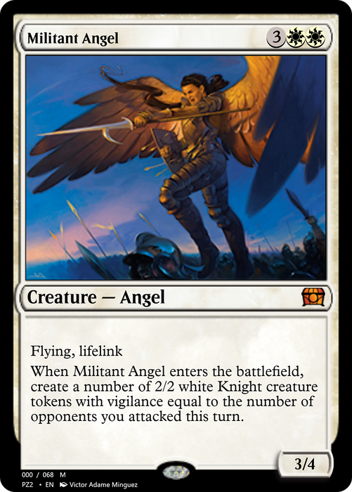 Militant Angel (PZ2-70777) - mythic - Foil