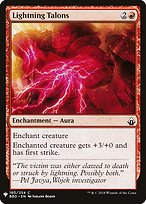 Lightning Talons (LIST-BBD-180) - common