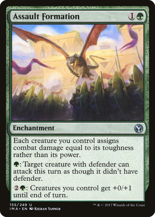 Assault Formation (IMA-155) - uncommon - Foil