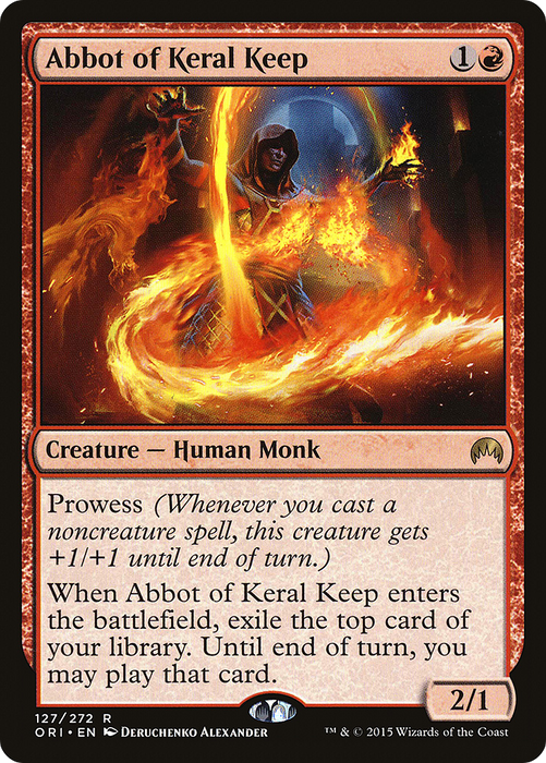 Abbot of Keral Keep (ORI-127) - rare - Foil
