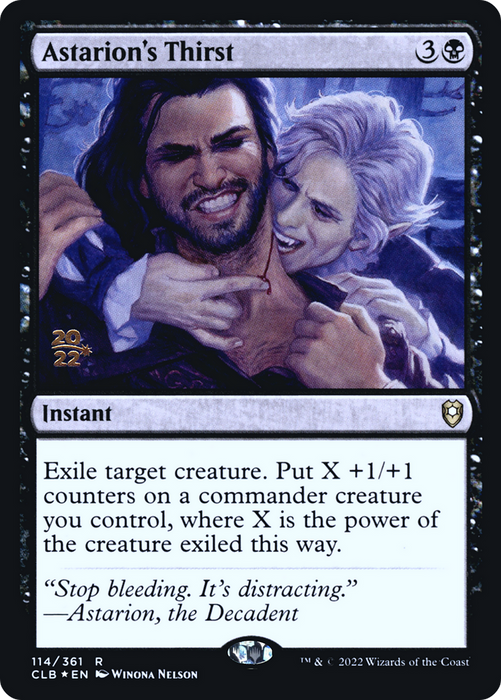 Astarion's Thirst (PRE-114S) - rare - Foil