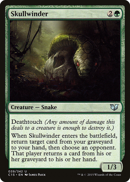 Skullwinder (C15-039) - uncommon
